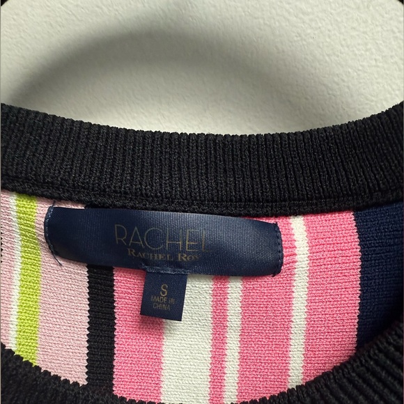 RACHEL RACHEL ROY Women’s Sleeveless Multicolored Striped Tank Top Size Small - Picture 9 of 12